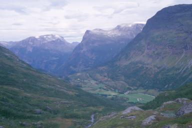Blick in den Geirangerfjord